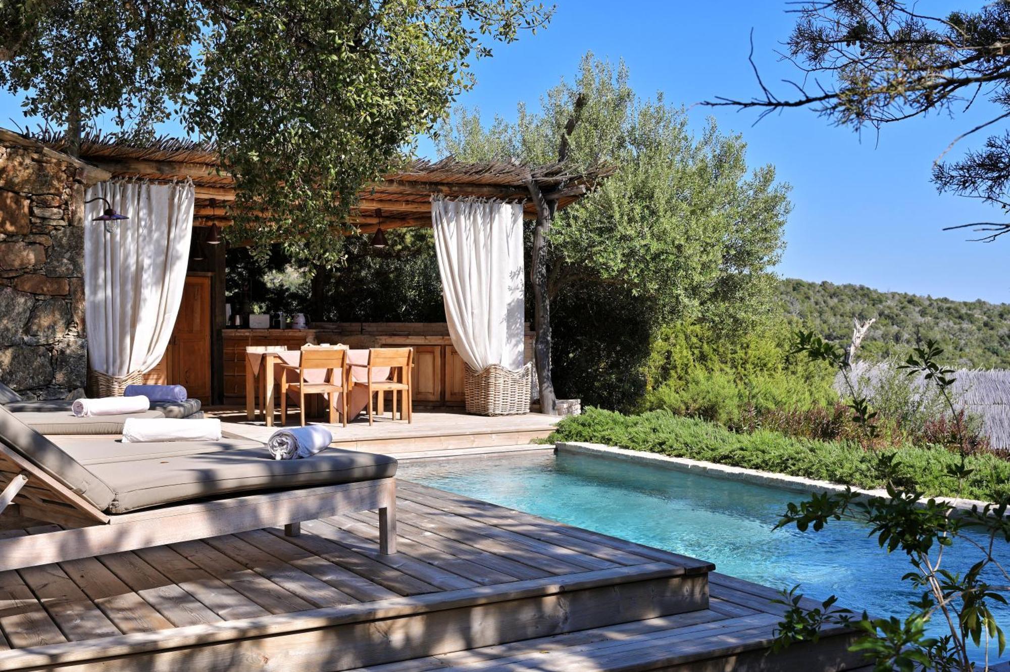 Вилла Domaine Les Oliviers De Palombaggia Порто-Веккьо Экстерьер фото